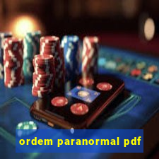 ordem paranormal pdf